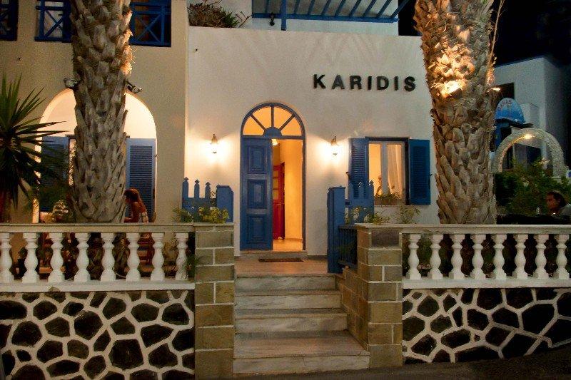 Karidis Hotel Kamári Eksteriør bilde