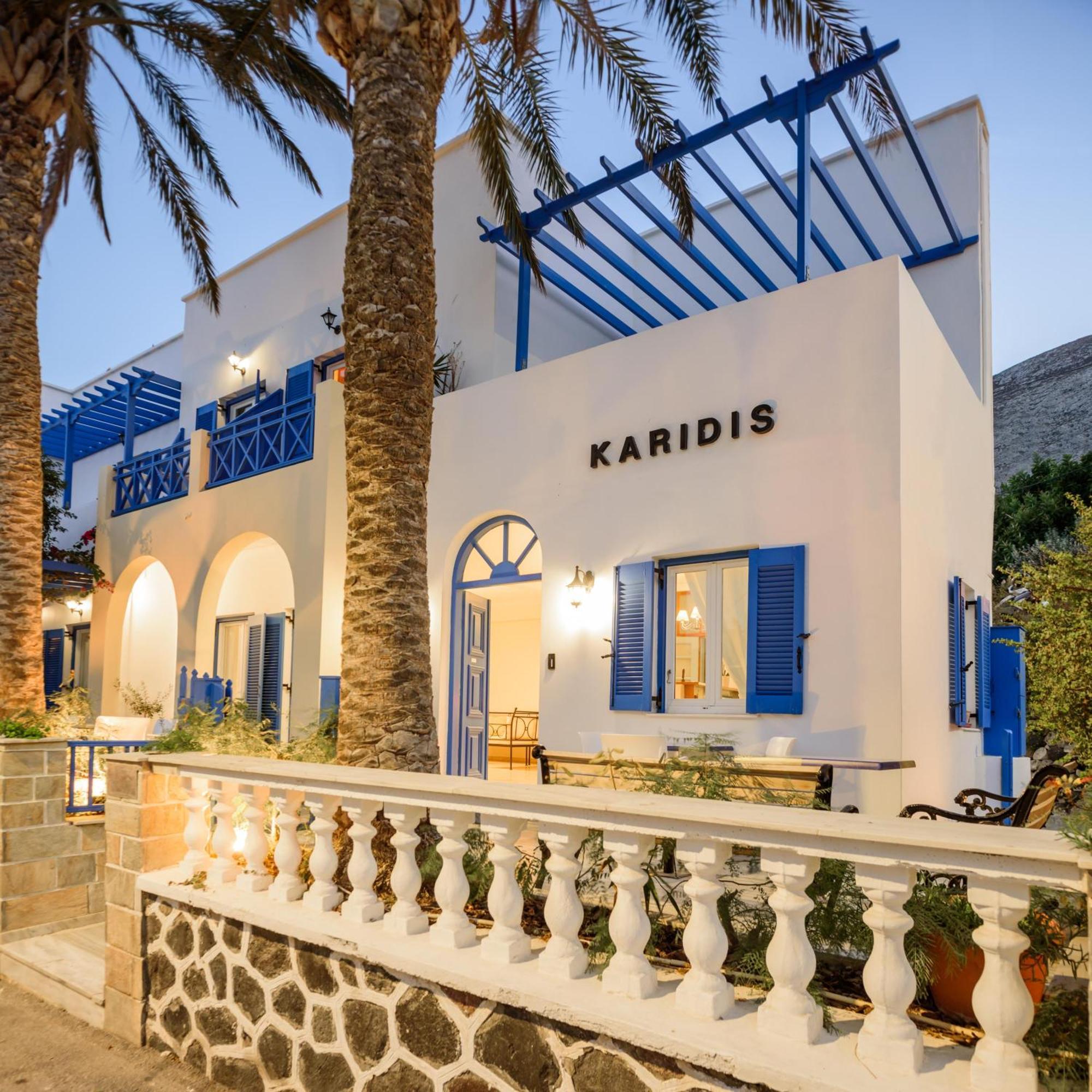 Karidis Hotel Kamári Eksteriør bilde